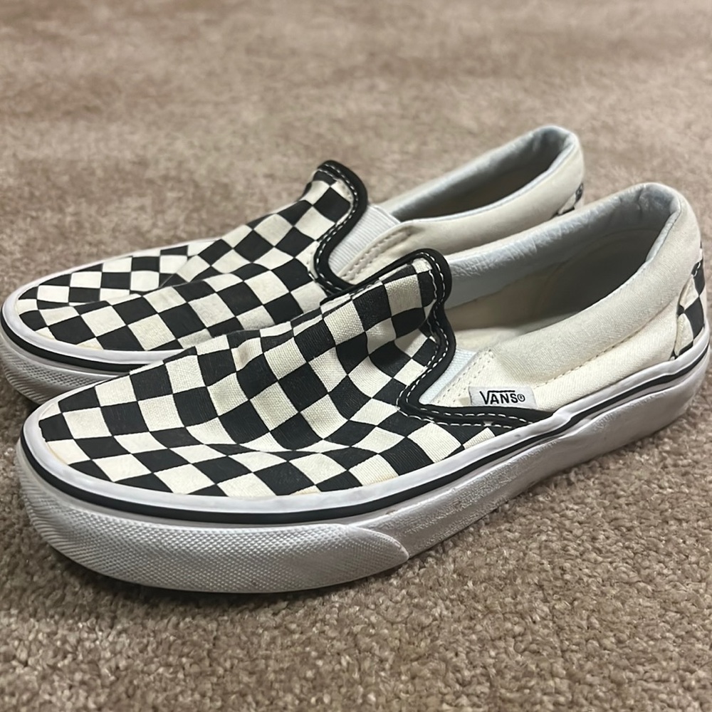 GREAT CONDITION Vans Checked Shoes
